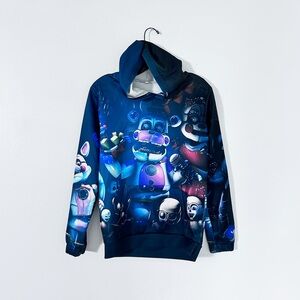 Five Nights At Freddys Hoodies Teen Boys Youth Size M Hoodie Sweatshirt